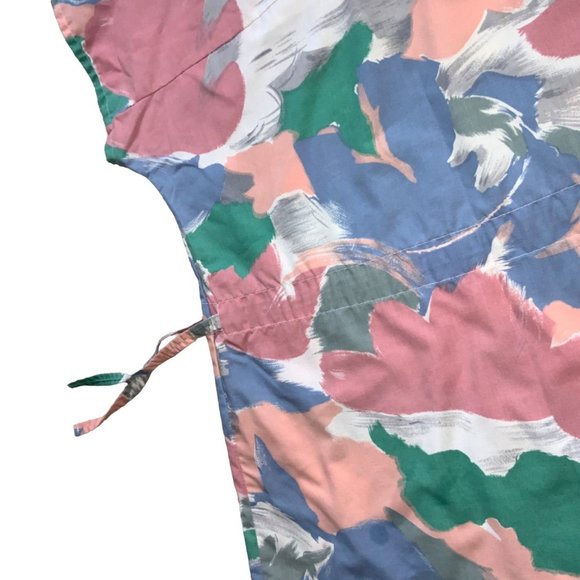 Angelica Print Scrub Top Blue, Pink, Green, White Size 38-40 - Picture 5 of 10